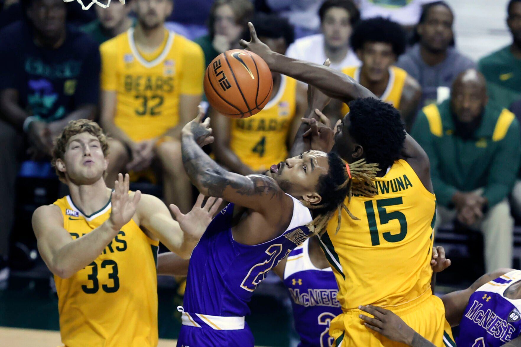 APTOPIX McNeese St Baylor Basketball
